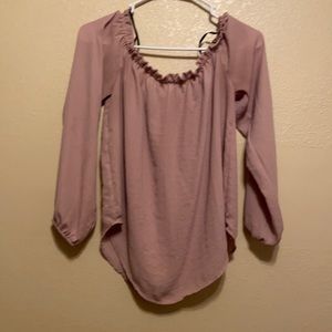 off the shoulder shirt